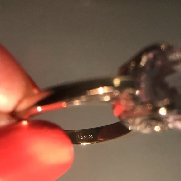 Pale Amethyst 14k White Gold Ring - Picture 5 of 5